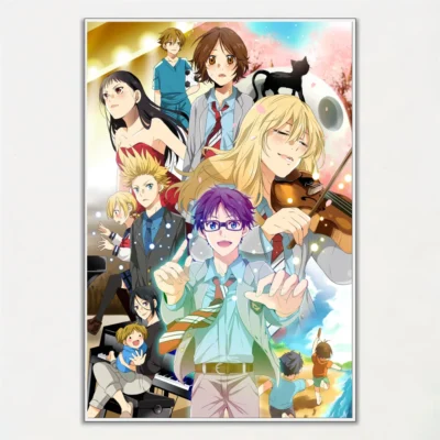 Your Lie In April Character Poster