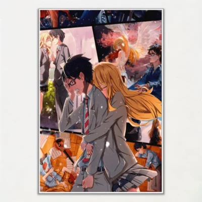 Your Lie In April Main Couple Poster