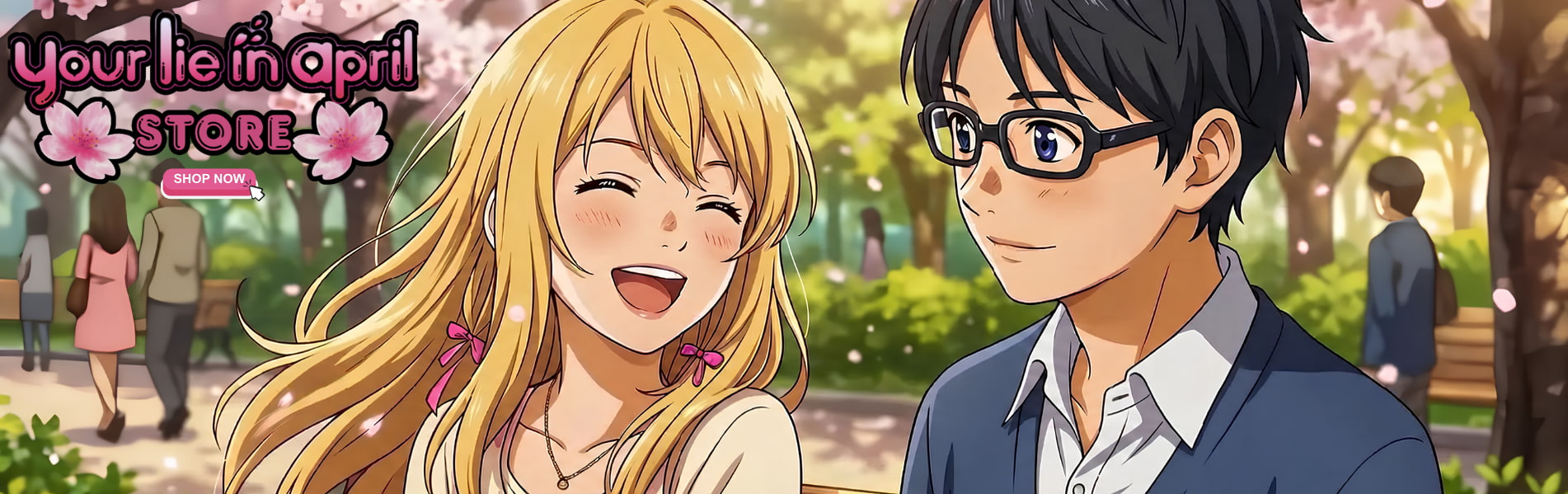 Your Lie In April Store Banner - Your Lie In April Store