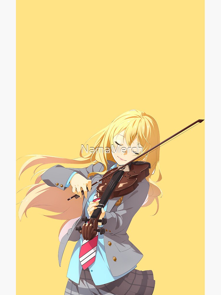 Your Lie In April Kaori Shower Curtain - Image 2