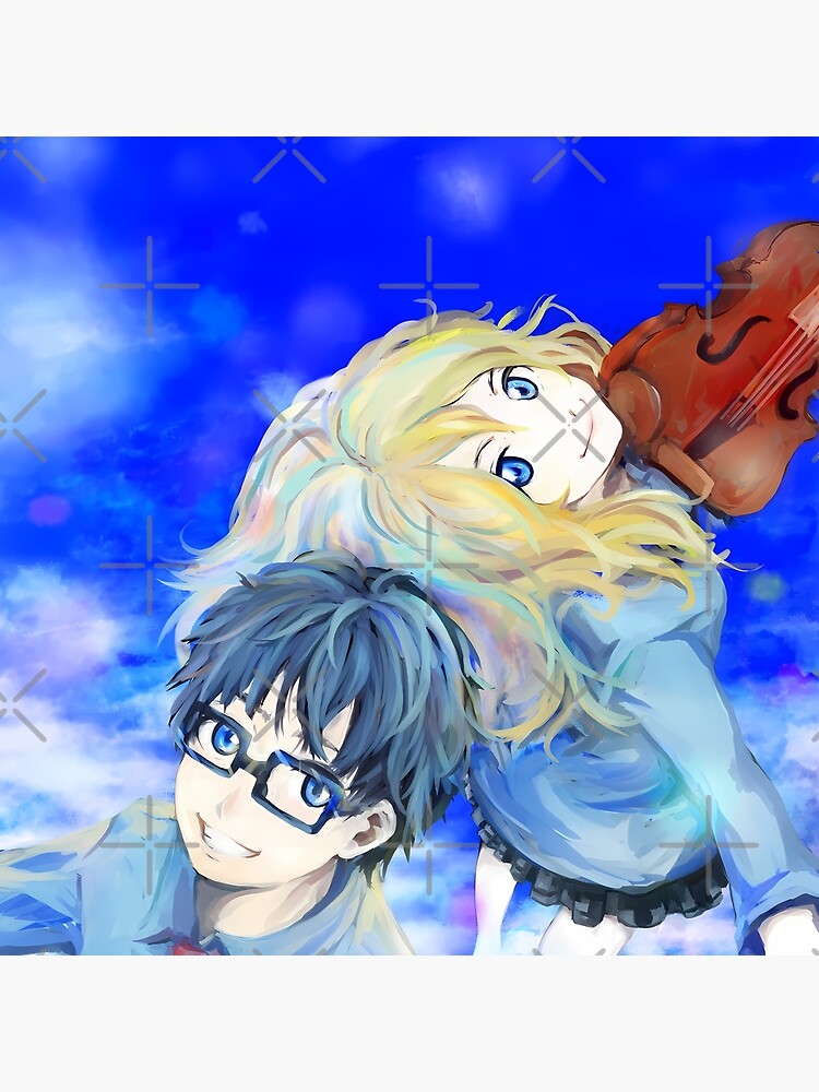 Kousei Arima Your Lie In April Blue Sky Tapestry - Image 2