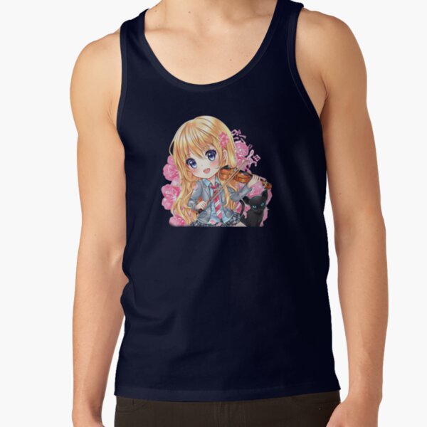 Your Lie In April Kaori Chibi Tank Top - Image 5