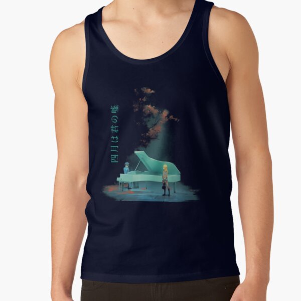 Your Lie In April Green Corlor Tank Top - Image 5