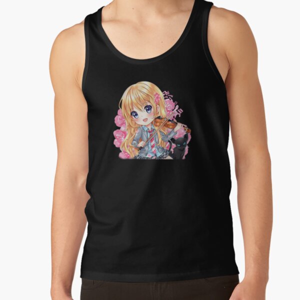 Your Lie In April Kaori Chibi Tank Top - Image 2