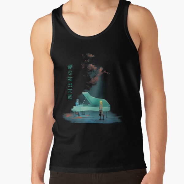 Your Lie In April Green Corlor Tank Top - Image 2