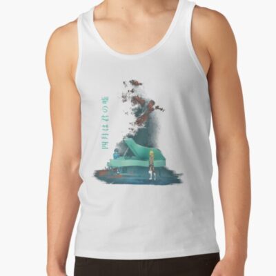 Your Lie In April Green Corlor Tank Top