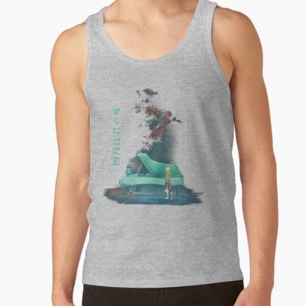Your Lie In April Green Corlor Tank Top - Image 3