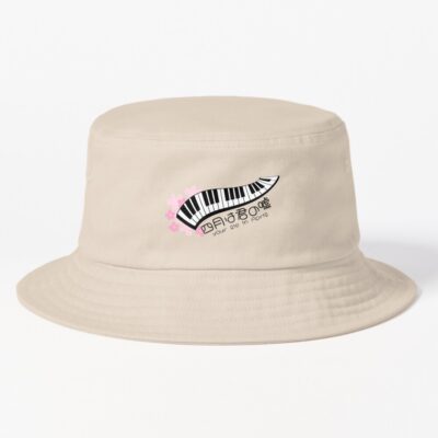 Your Lie In April Cherry Blossom And Piano Bucket Hat