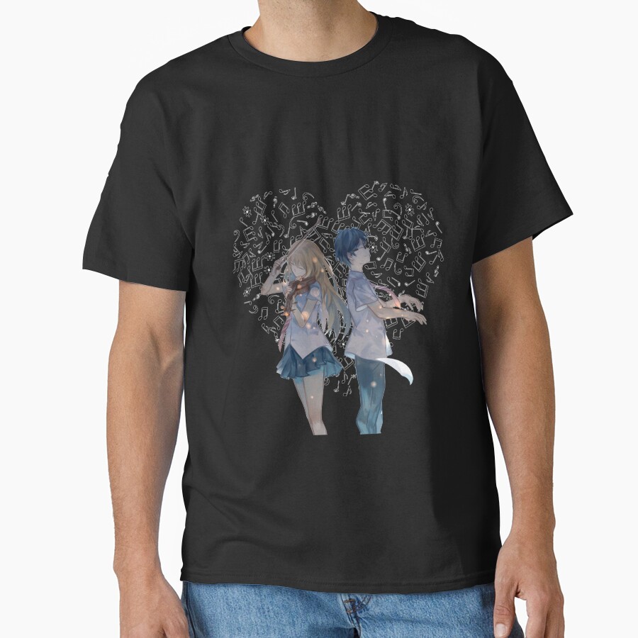 Your Lie In April Your Lie In April Arima And Kaori T-shirt - Image 2