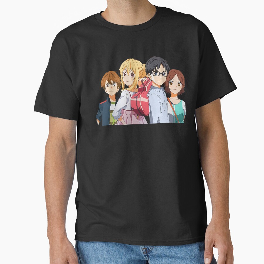 Your Lie In April Girls Sticker T-shirt - Image 2