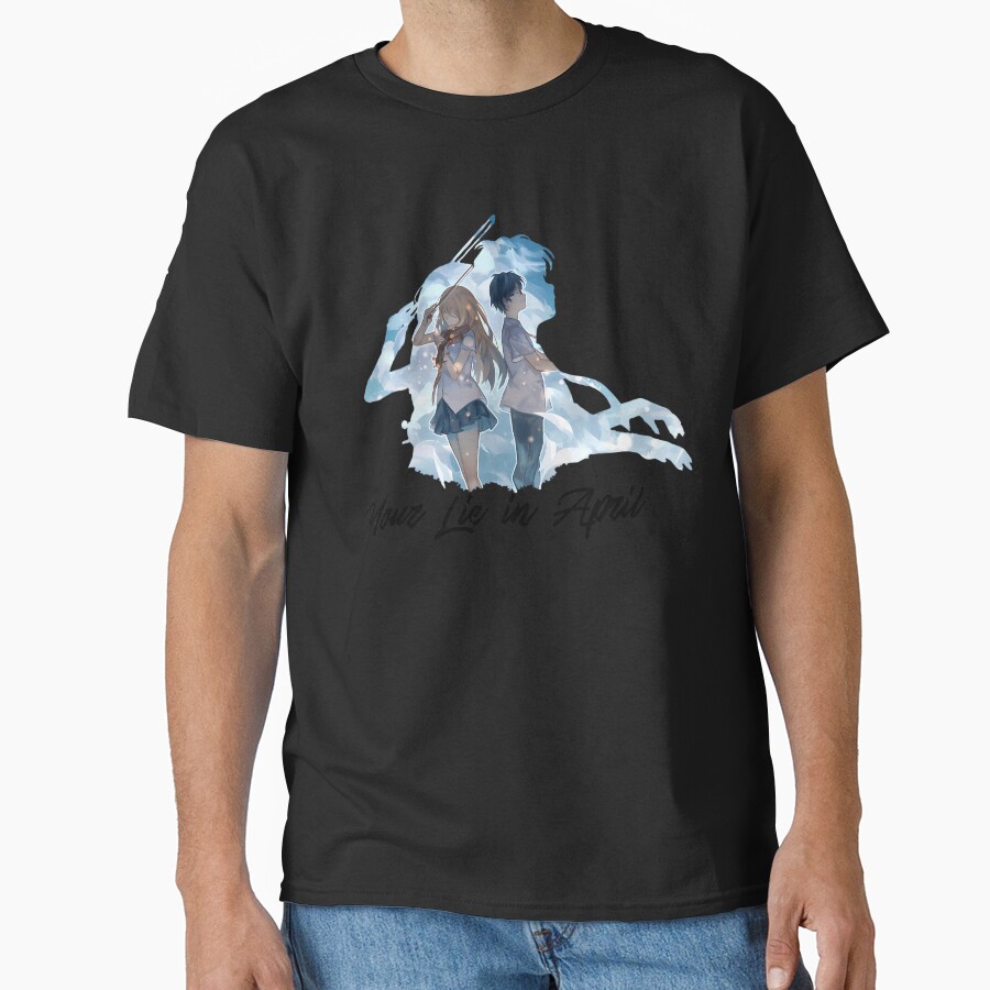 10 Shigatsu Wa Kimo No Uso Your Lie In April T-shirt - Image 2