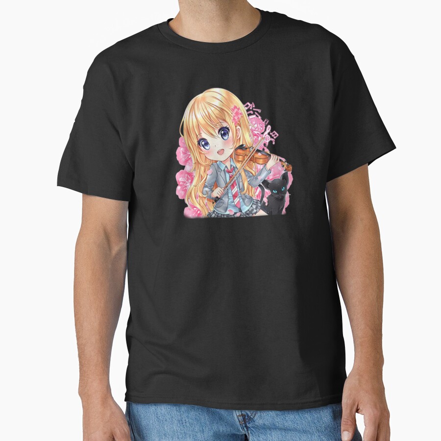 Your Lie In April Kaori Chibi T-shirt - Image 2