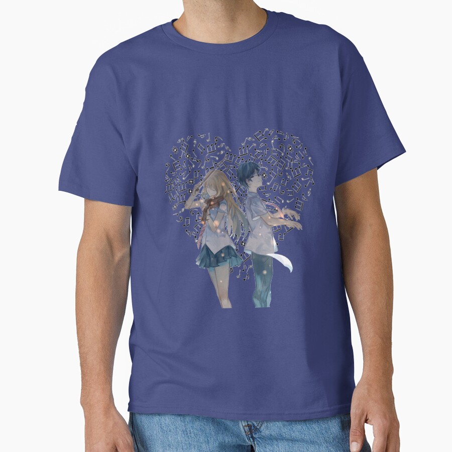 Your Lie In April Your Lie In April Arima And Kaori T-shirt - Image 4