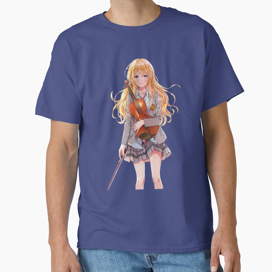 Your Lie In April Miyazono Kaori T-shirt - Image 4