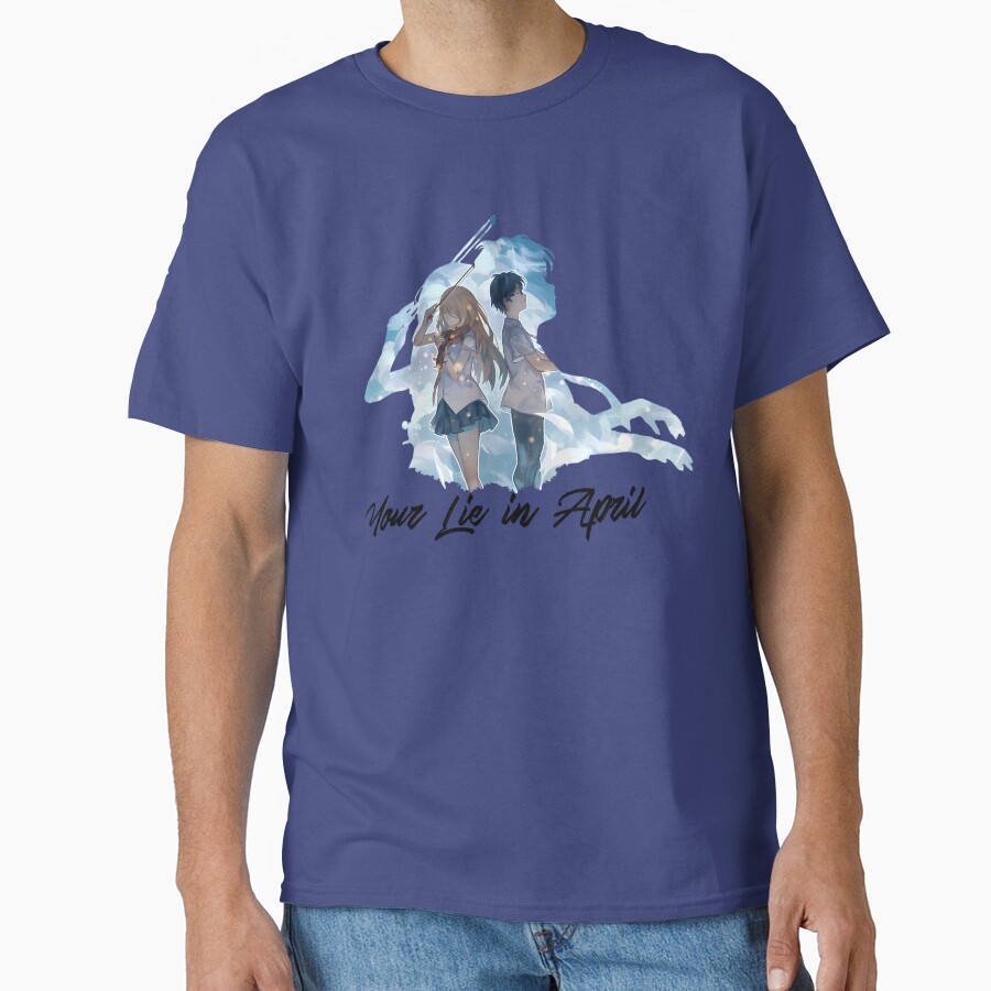 10 Shigatsu Wa Kimo No Uso Your Lie In April T-shirt - Image 4