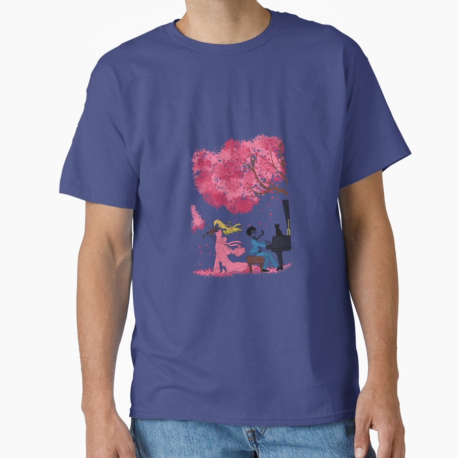 The Violinist And The Pianist T-shirt - Image 4