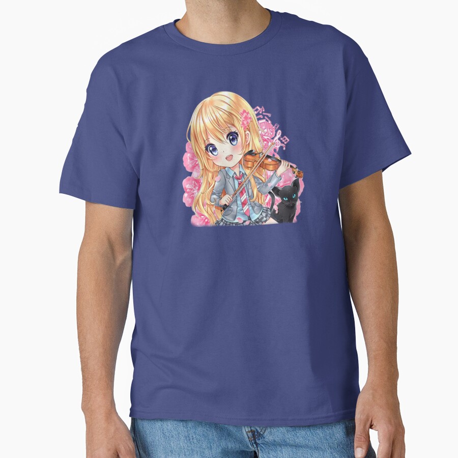 Your Lie In April Kaori Chibi T-shirt - Image 4