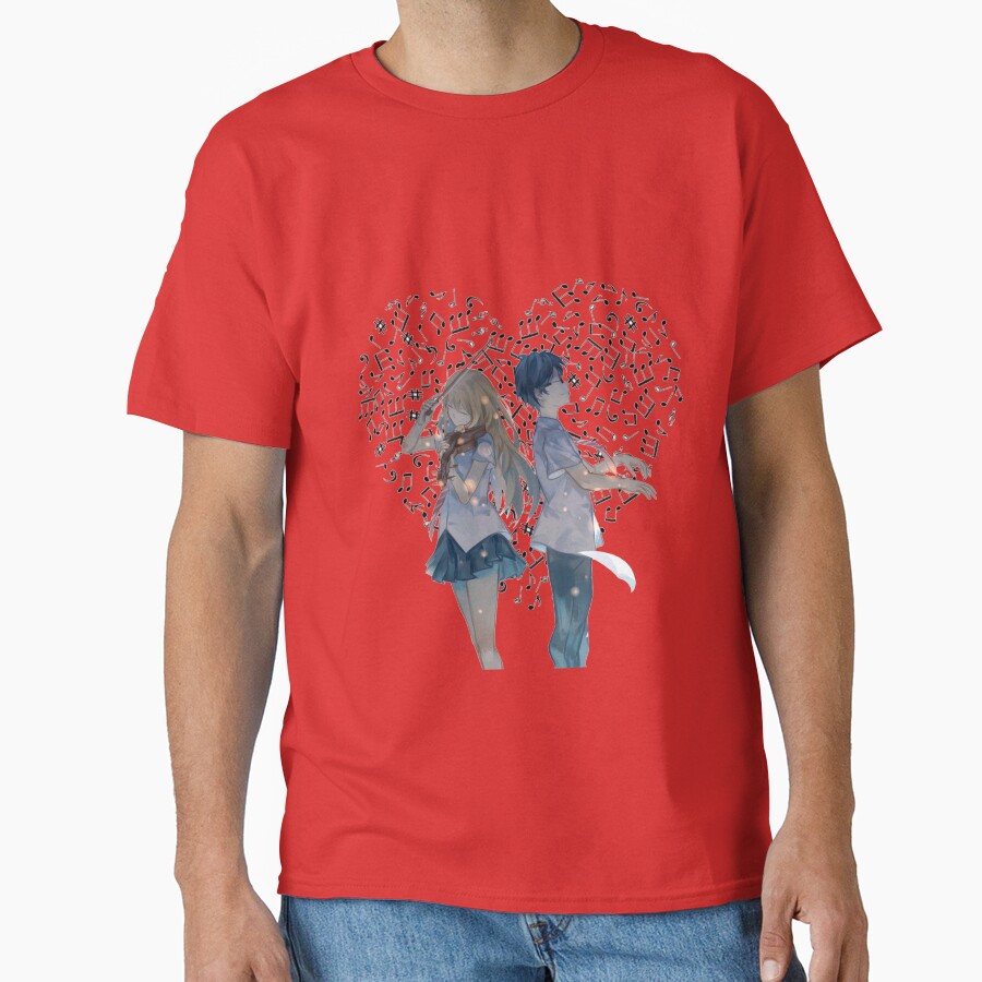 Your Lie In April Your Lie In April Arima And Kaori T-shirt - Image 5