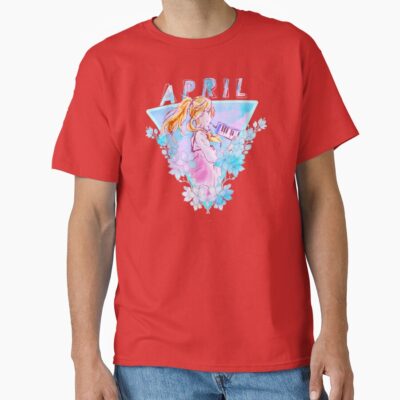 Kaori Your Lie In April Shirt T-shirt