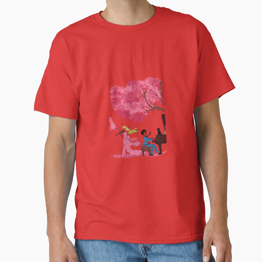 The Violinist And The Pianist T-shirt - Image 5