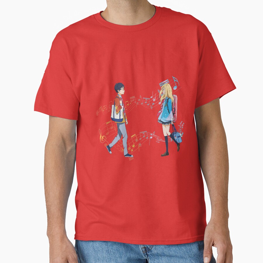 Your Sound Your Lie In April T-shirt - Image 5