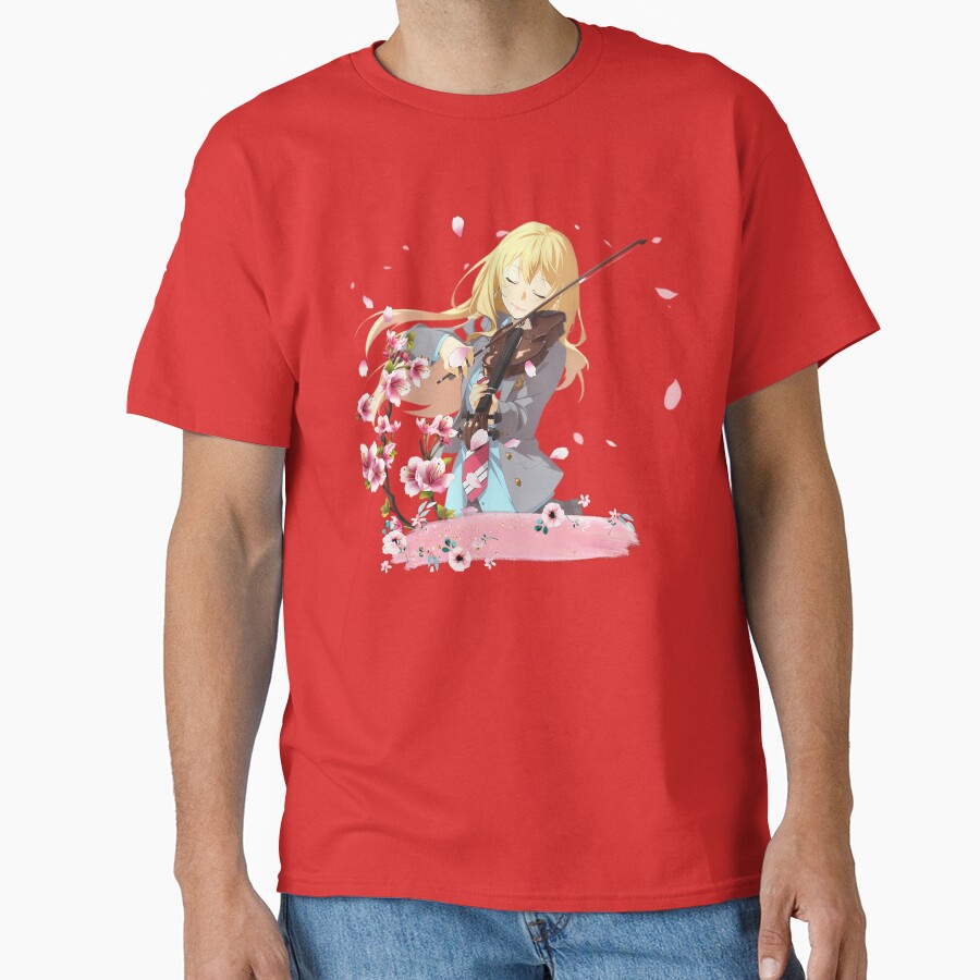 34 Your Lie In April Kaori T-shirt - Image 5