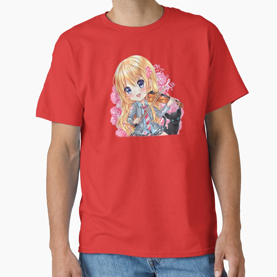 Your Lie In April Kaori Chibi T-shirt - Image 5