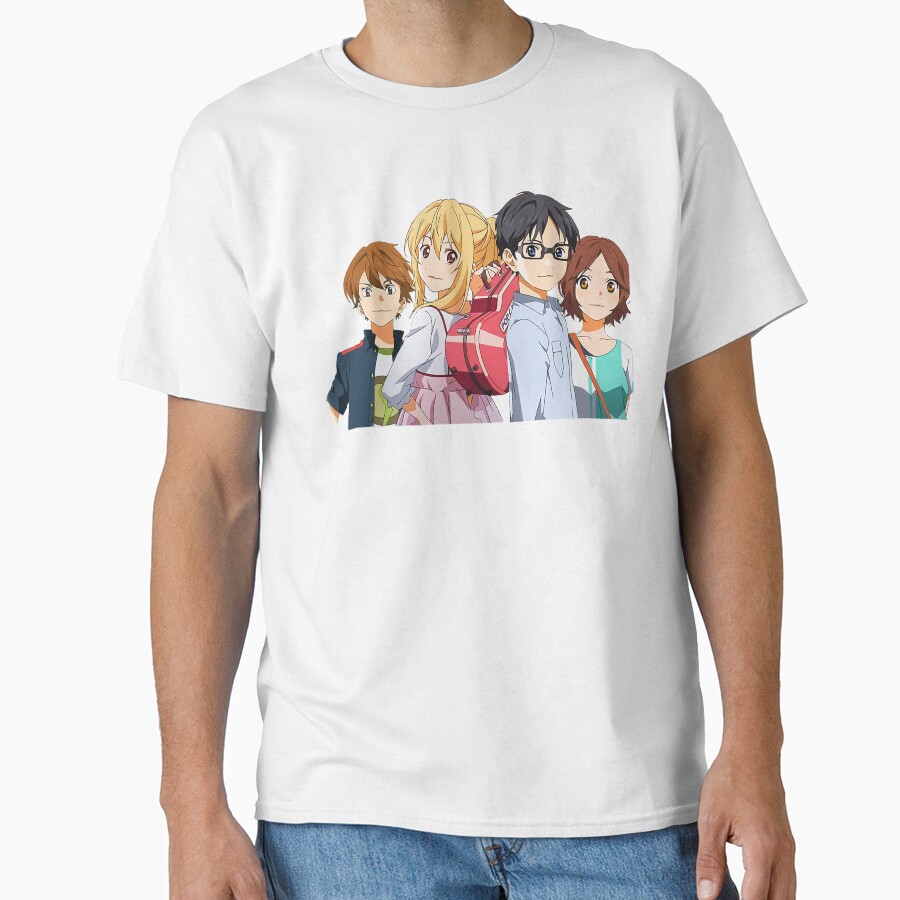 Your Lie In April Girls Sticker T-shirt