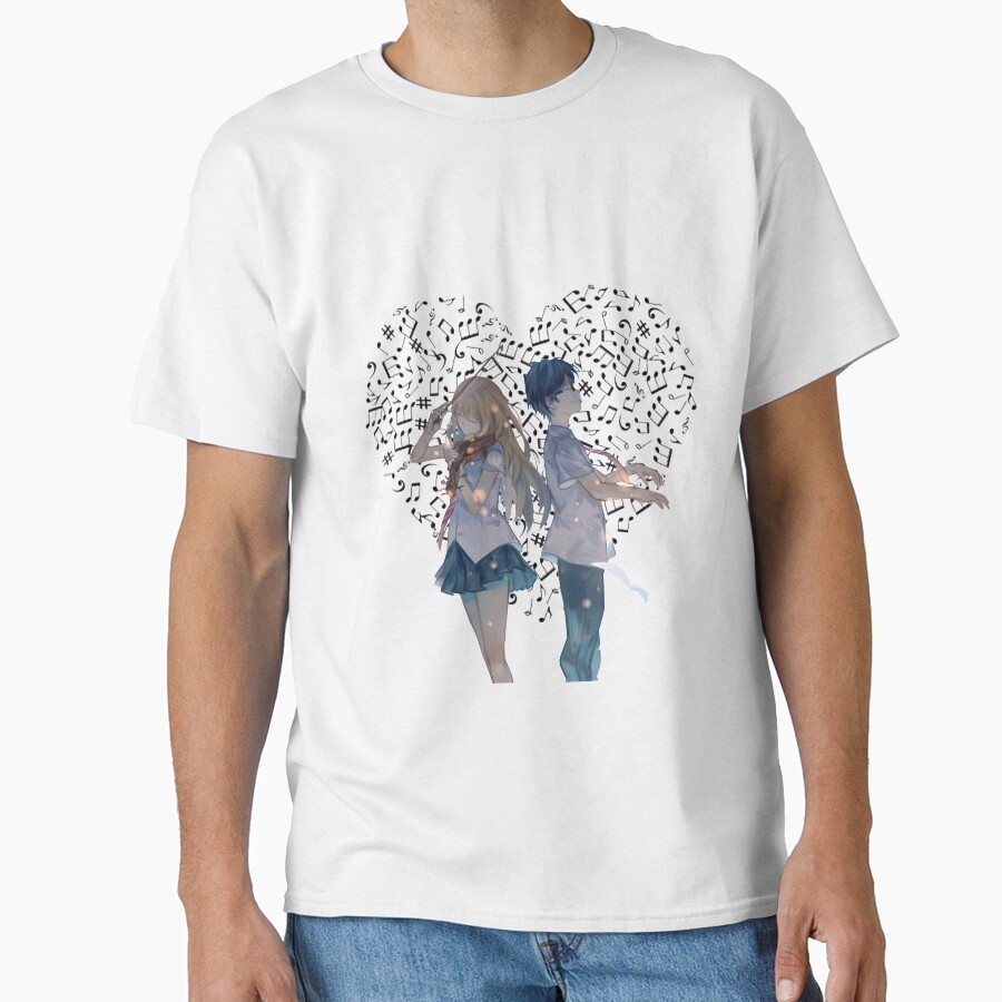 Your Lie In April Your Lie In April Arima And Kaori T-shirt