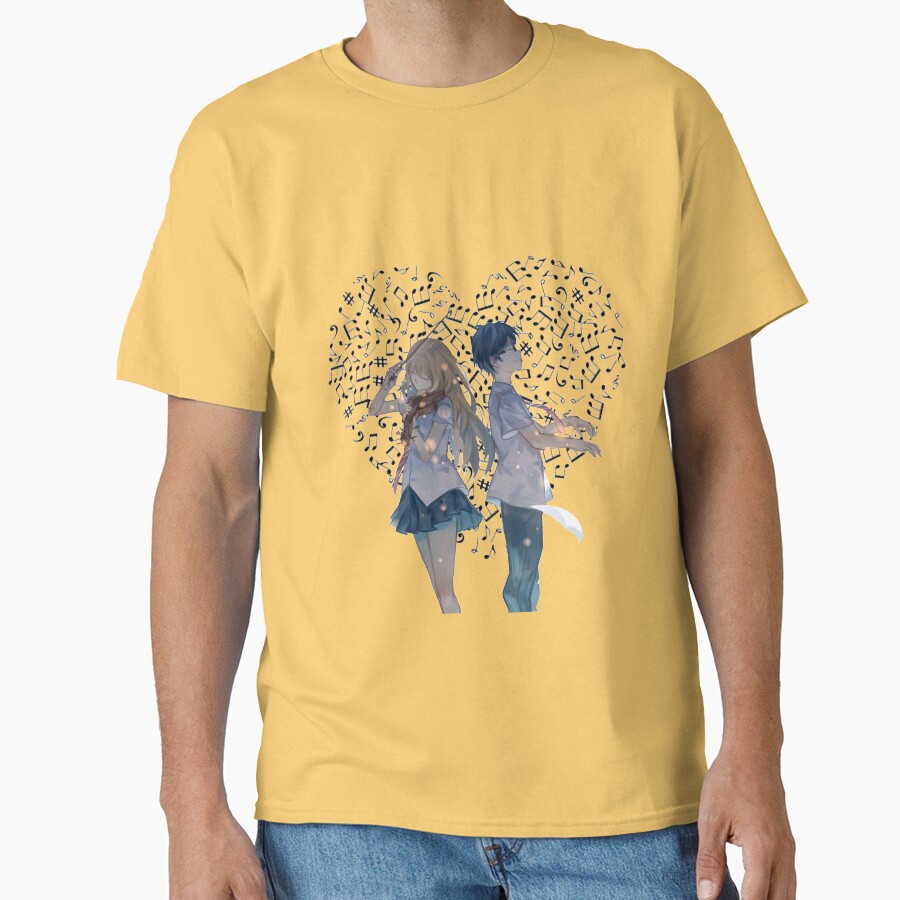 Your Lie In April Your Lie In April Arima And Kaori T-shirt - Image 6