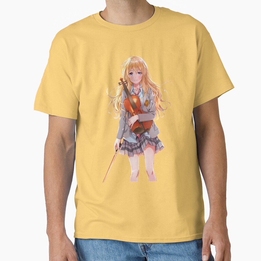 Your Lie In April Miyazono Kaori T-shirt - Image 6