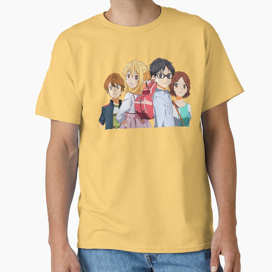 Your Lie In April Girls Sticker T-shirt - Image 6