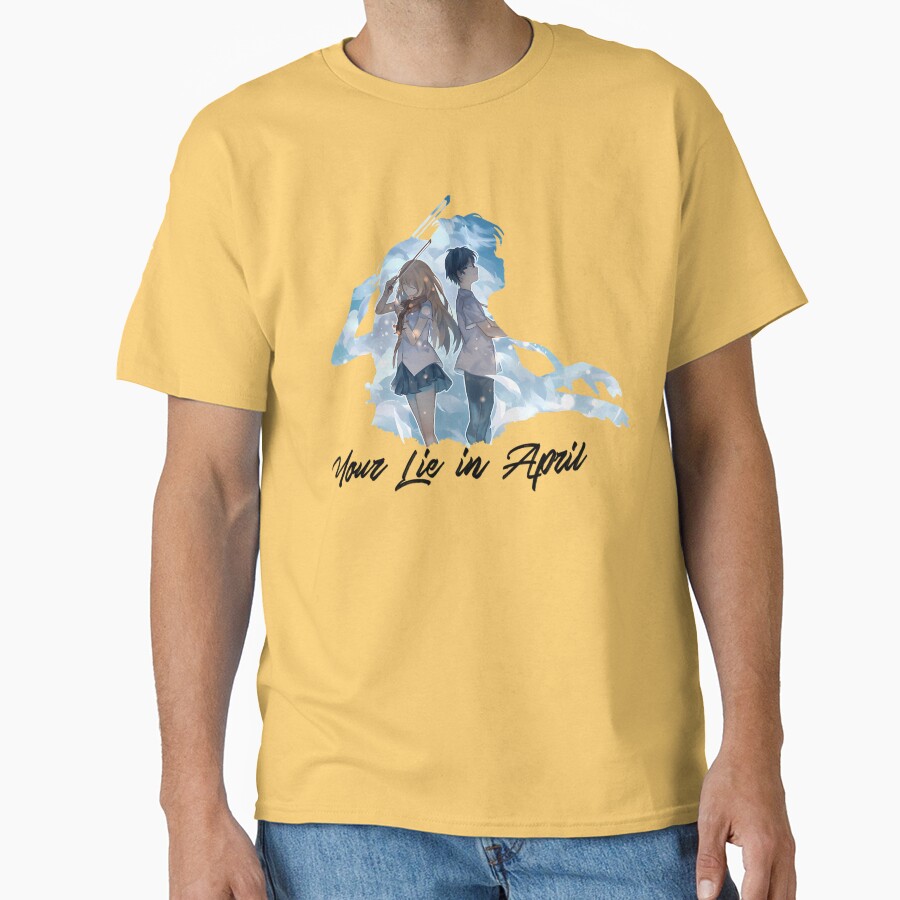 10 Shigatsu Wa Kimo No Uso Your Lie In April T-shirt - Image 6