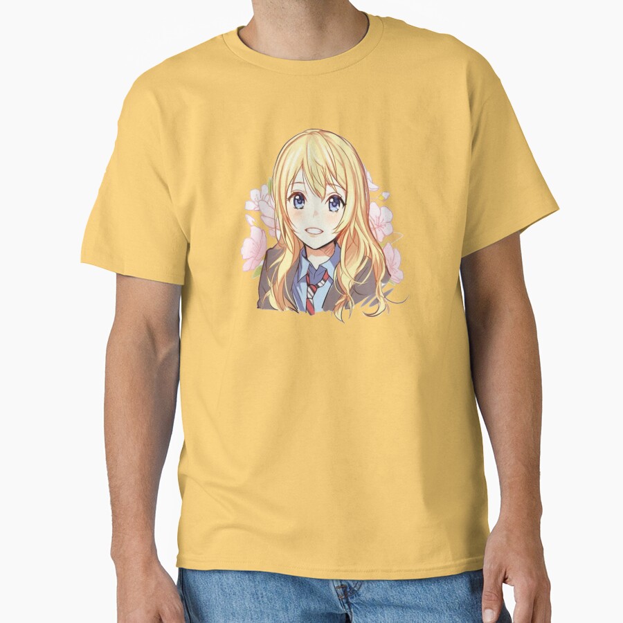 Your Lie In April Kaori Miyazono T-shirt - Image 6