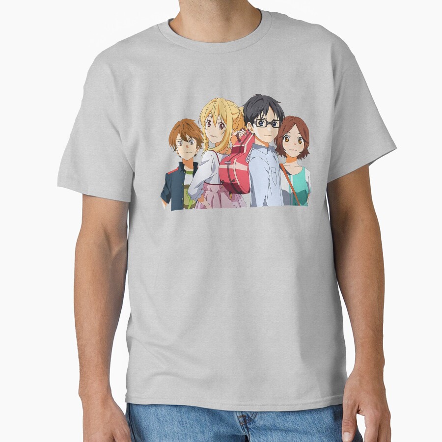 Your Lie In April Girls Sticker T-shirt - Image 3