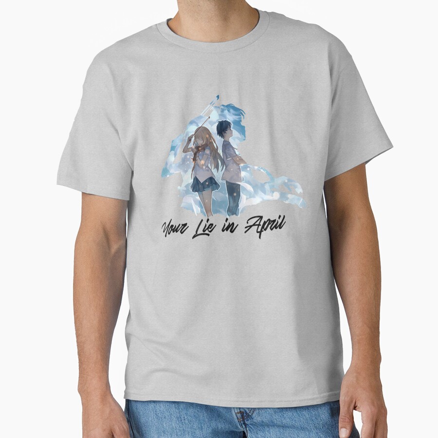 10 Shigatsu Wa Kimo No Uso Your Lie In April T-shirt - Image 3