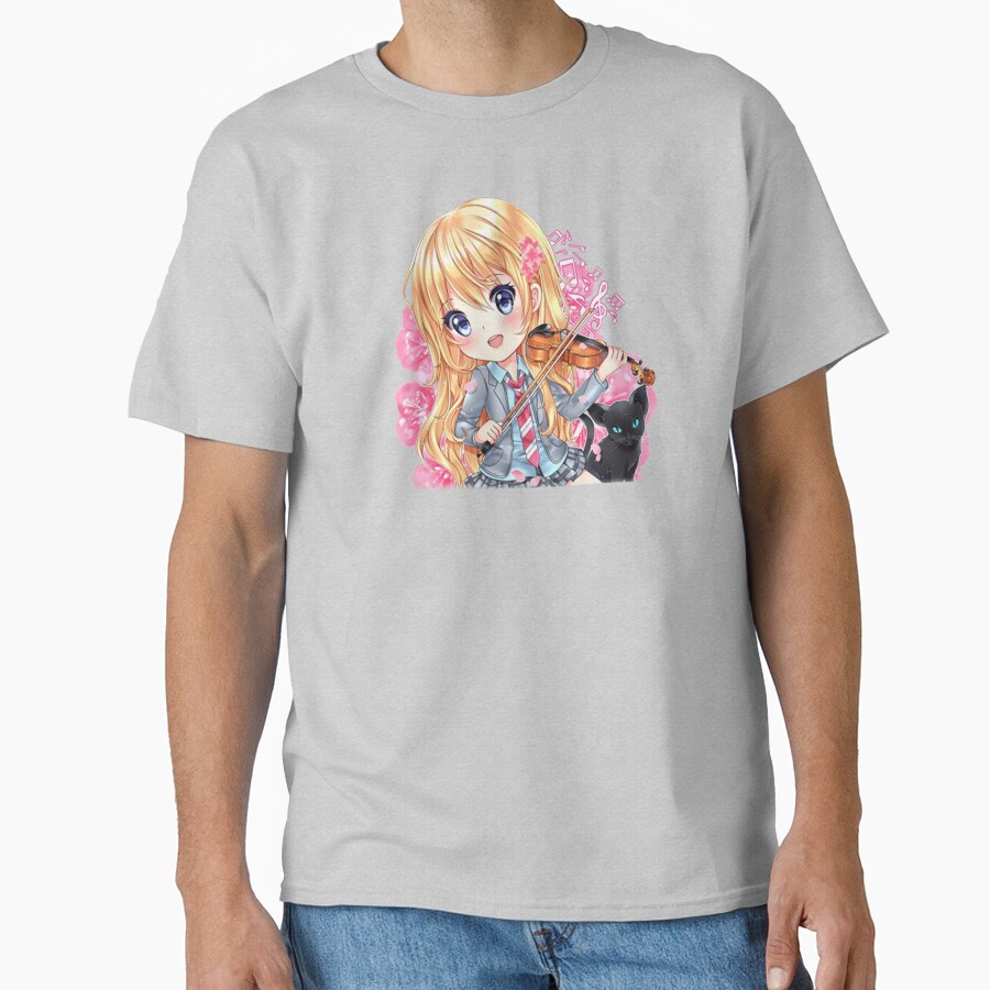 Your Lie In April Kaori Chibi T-shirt - Image 3