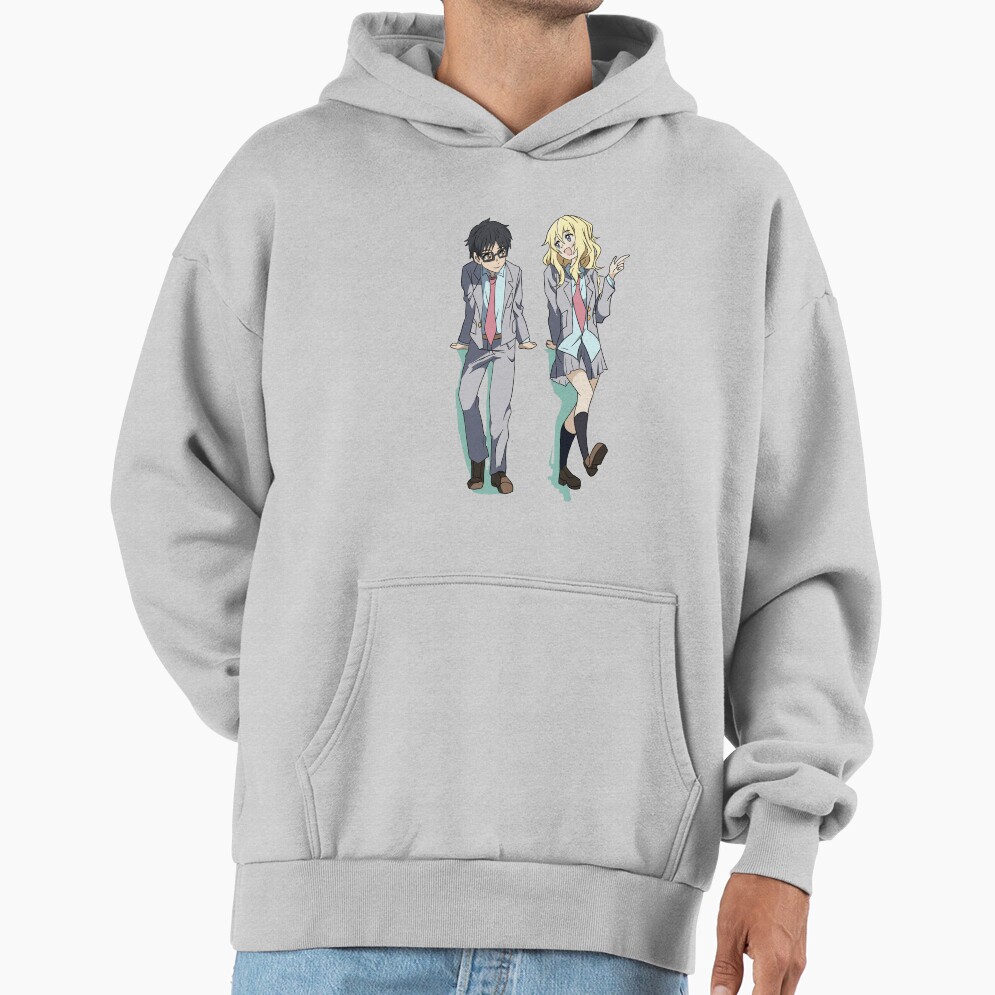 Your Lie In April Kaori And Kosei Hoodie - Image 4