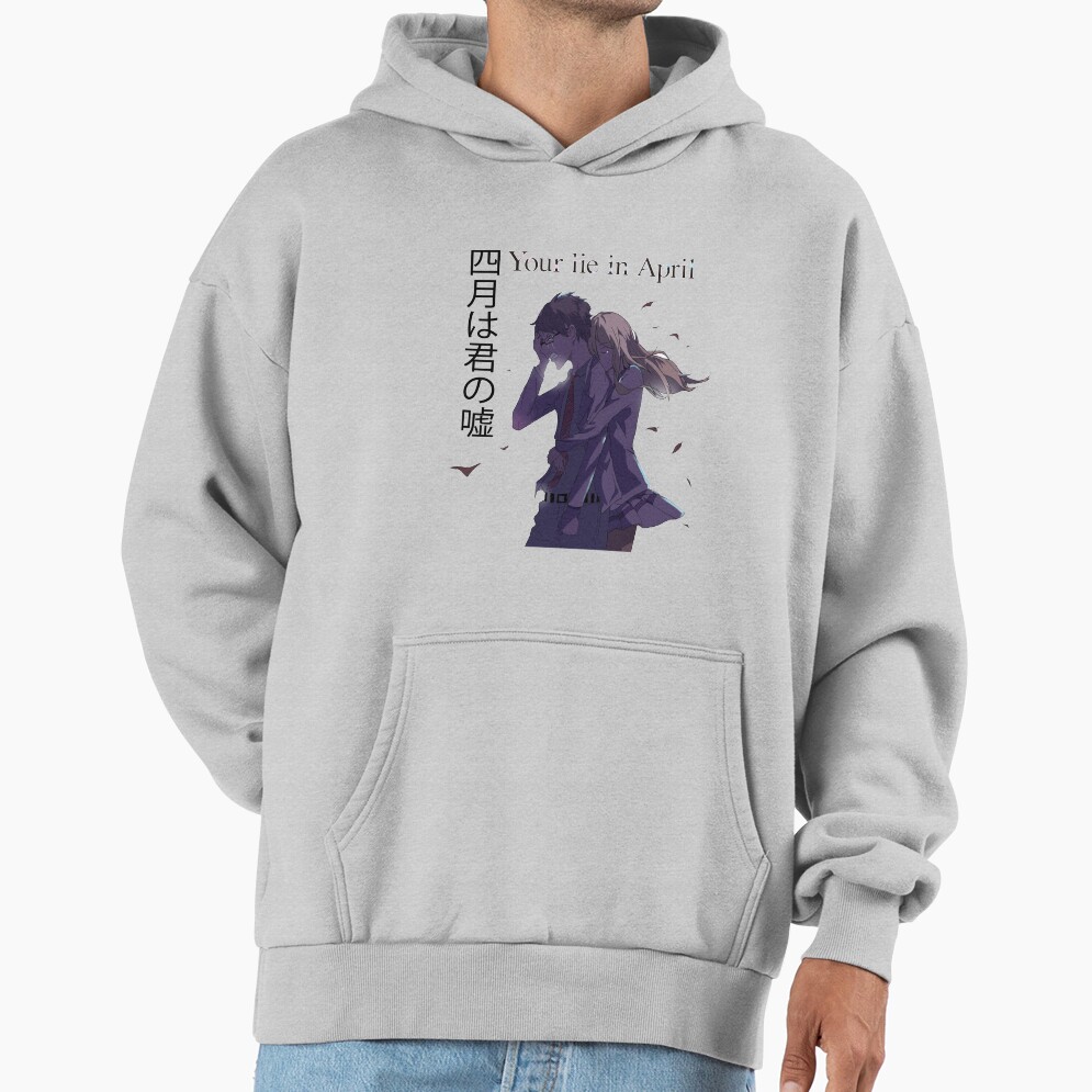 Your Lie In April Arima And Kaori Hoodie - Image 4