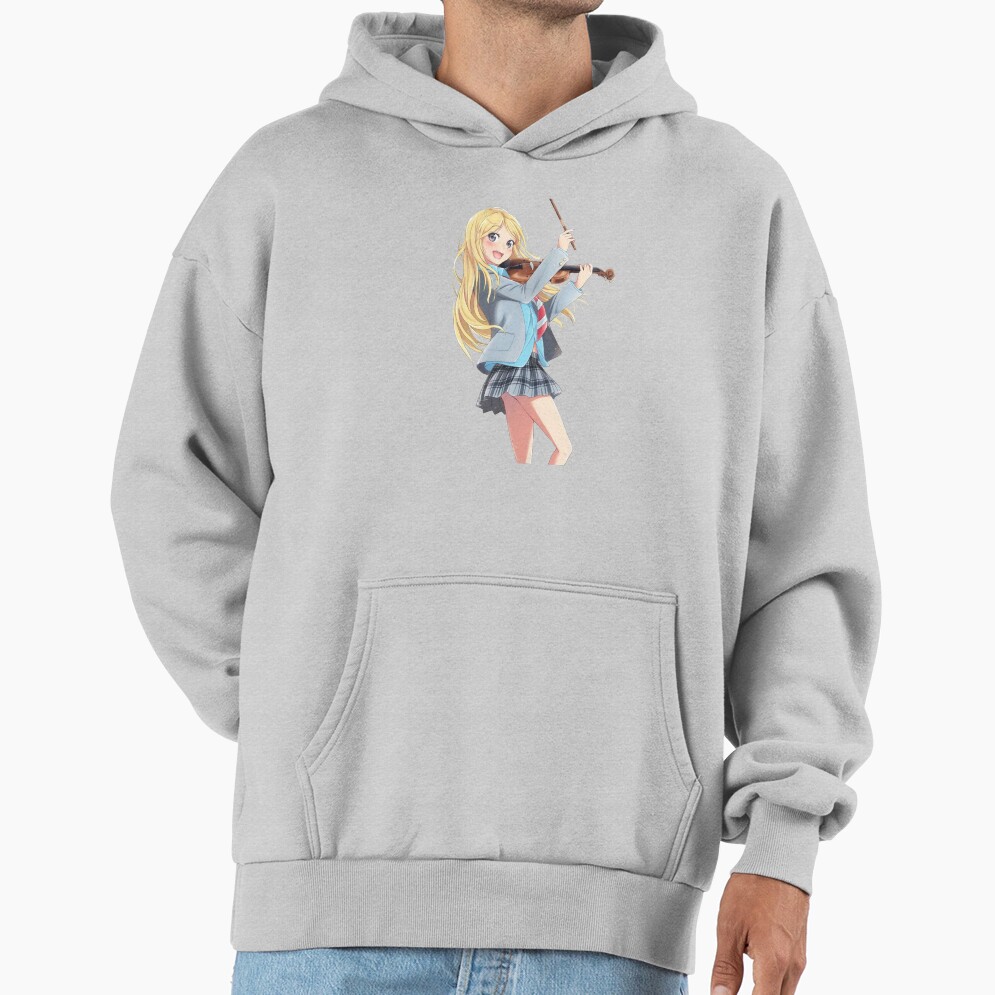 Kaori Miyazono Playing Violin Hoodie - Image 4