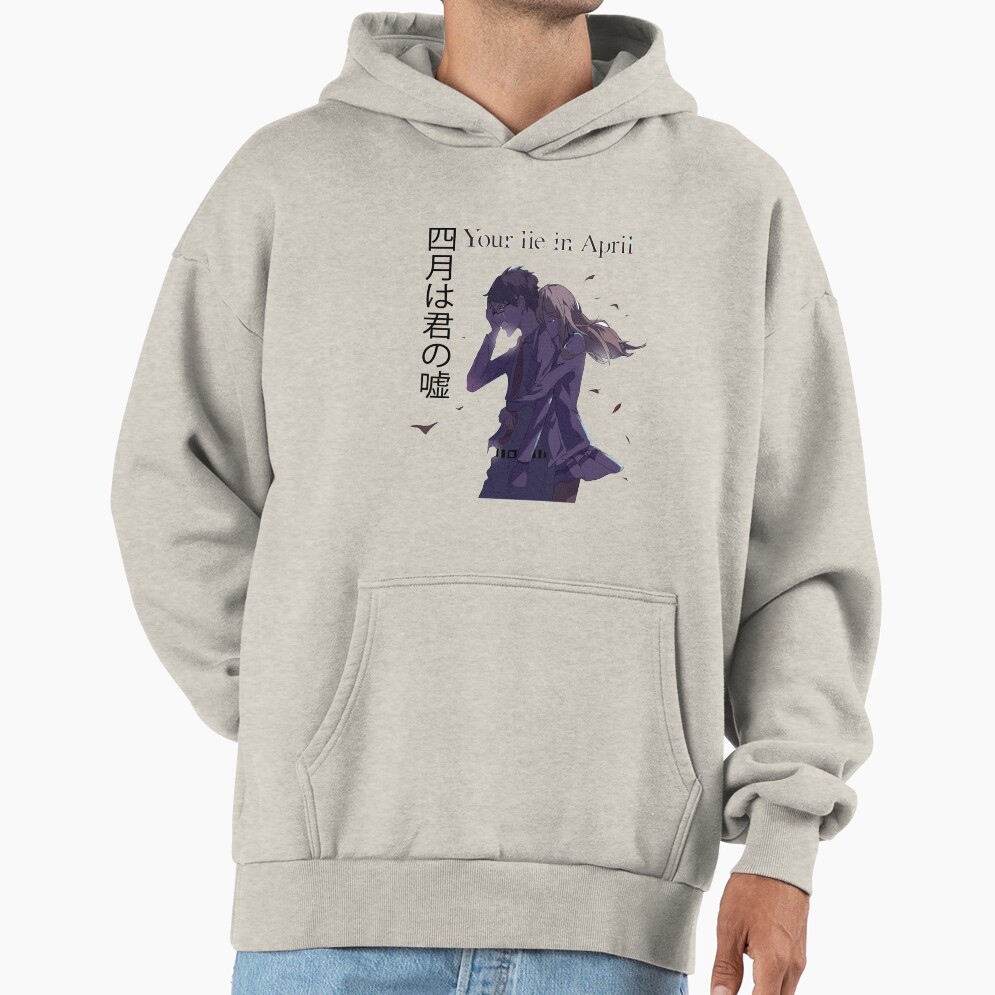 Your Lie In April Arima And Kaori Hoodie - Image 3