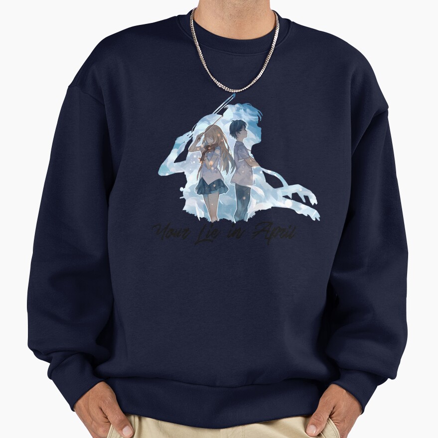 10 Shigatsu Wa Kimo No Uso Your Lie In April Sweatshirt - Image 5