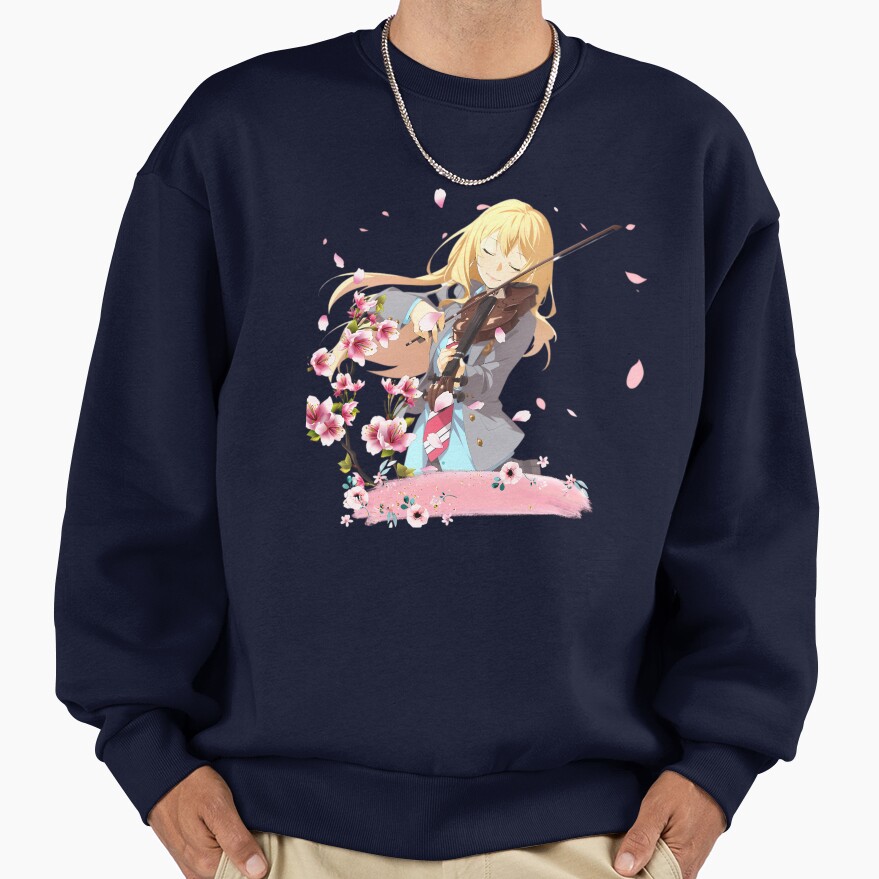 34 Your Lie In April Kaori Sweatshirt - Image 5