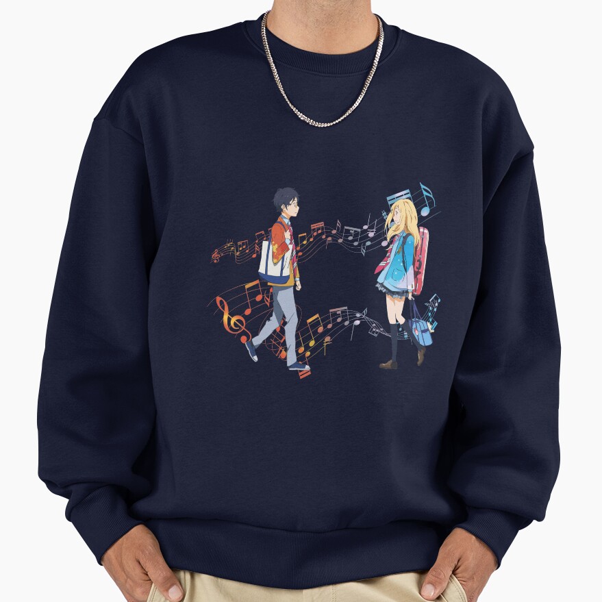 Your Sound Your Lie In April Sweatshirt - Image 5