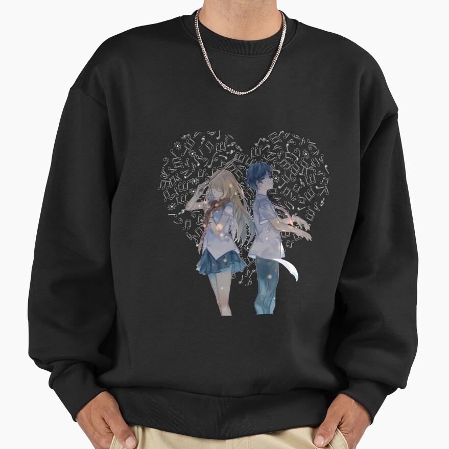 Your Lie In April Your Lie In April Arima And Kaori Sweatshirt - Image 2