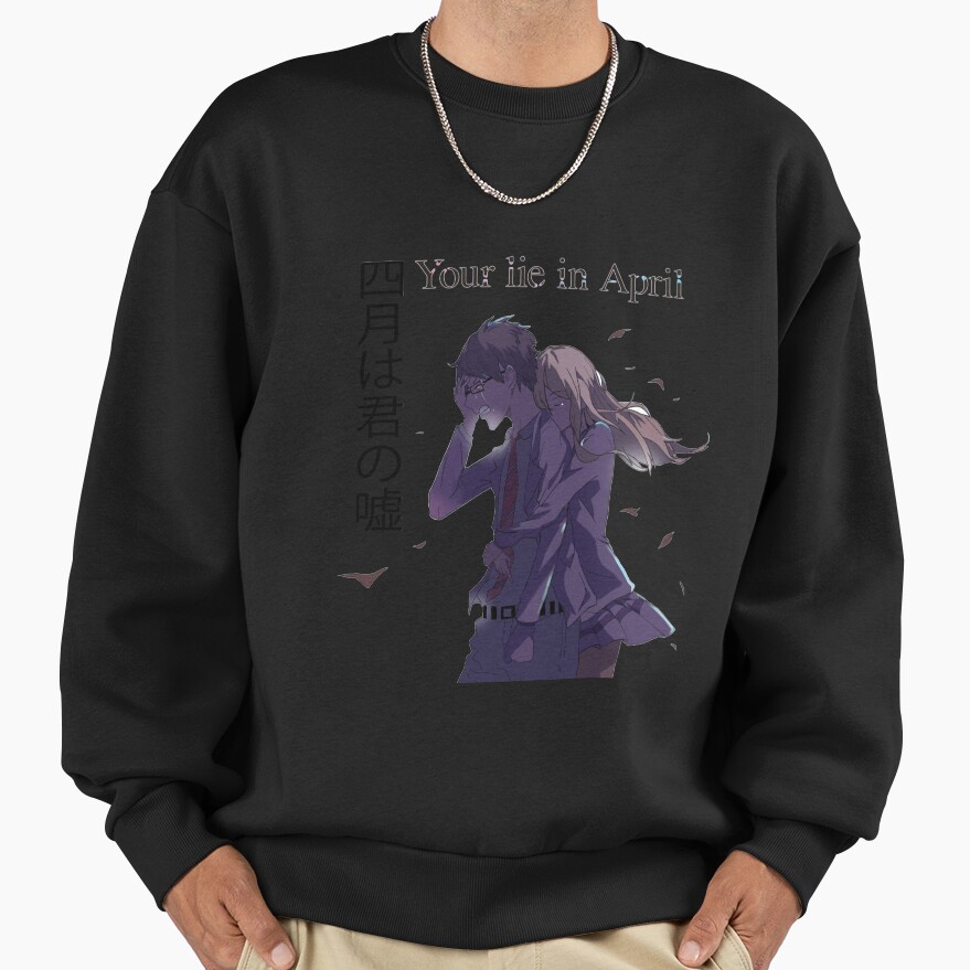 Your Lie In April Arima And Kaori Sweatshirt - Image 2