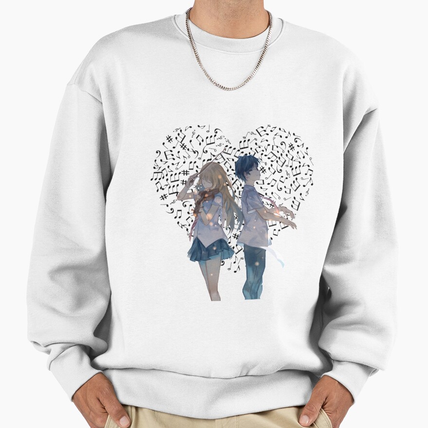 Your Lie In April Your Lie In April Arima And Kaori Sweatshirt