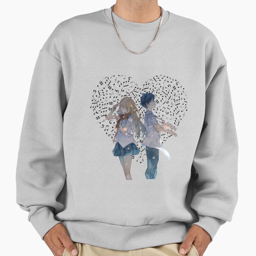 Your Lie In April Your Lie In April Arima And Kaori Sweatshirt - Image 4
