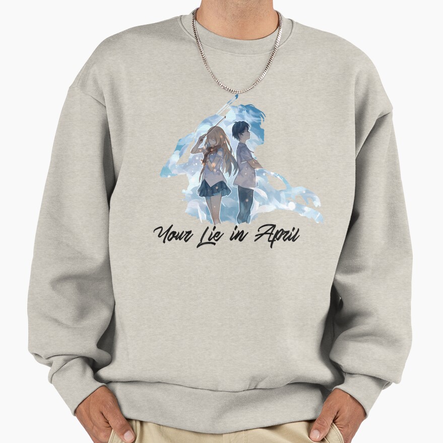 10 Shigatsu Wa Kimo No Uso Your Lie In April Sweatshirt - Image 3