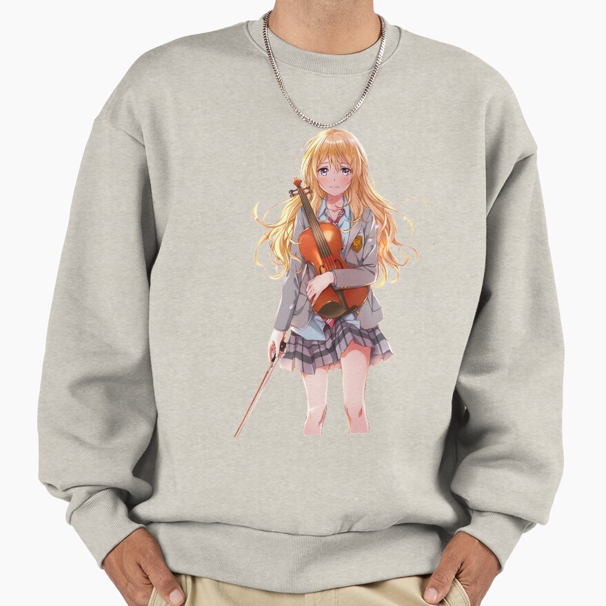 Your Lie In April Miyazono Kaori Sweatshirt - Image 3